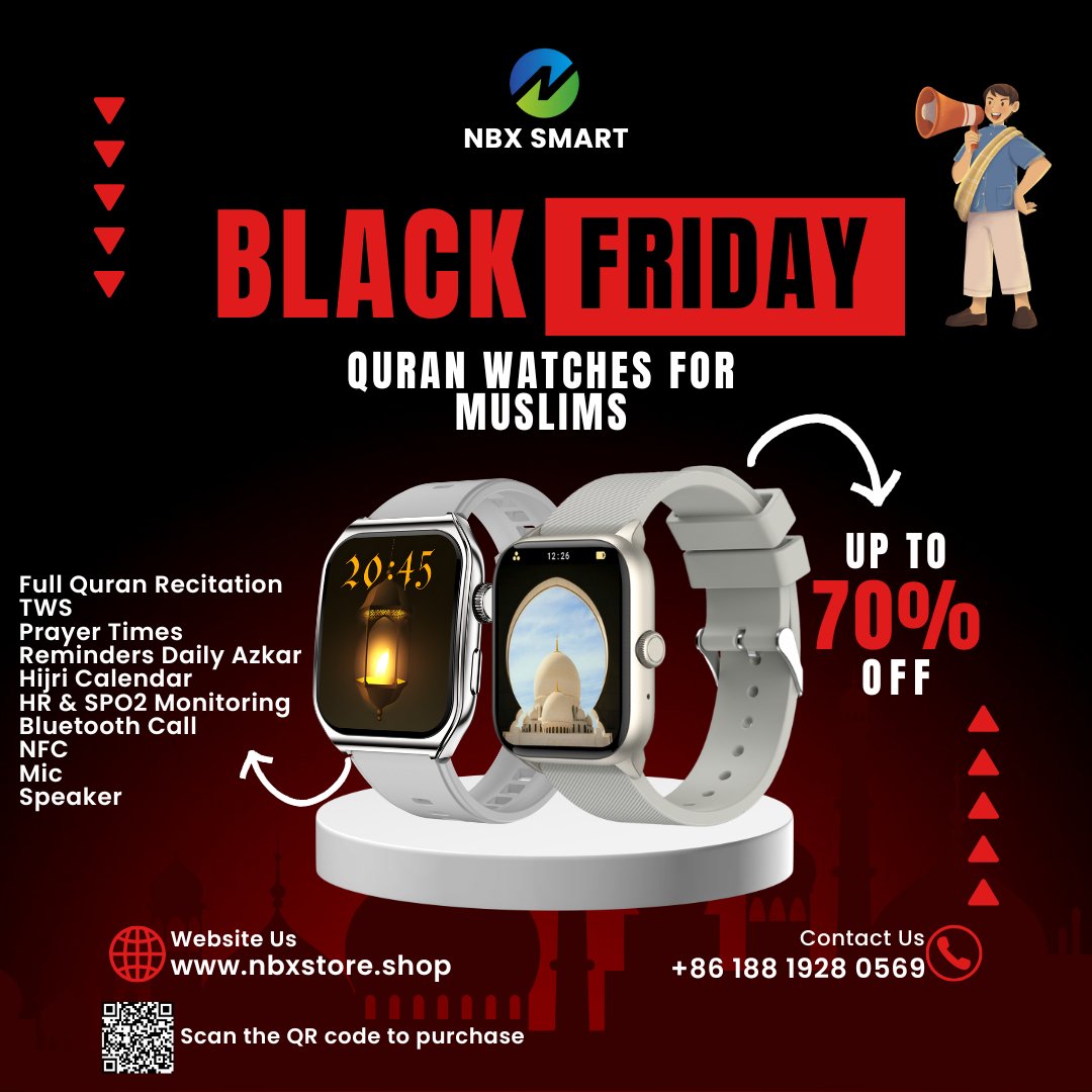 Black Friday Countdown: Don't Miss Out on Our Smartwatch Sale! - Shenzhen NBX Technology Co.,Ltd