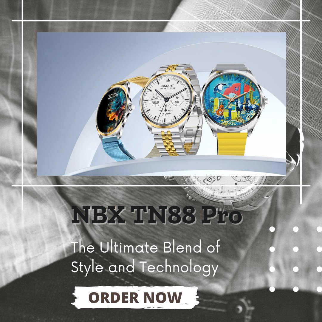 NBX TN88 Pro 6.5mm Ultra-thin Smart Watch Fashion Smartwatch - Shenzhen NBX Technology Co.,Ltd