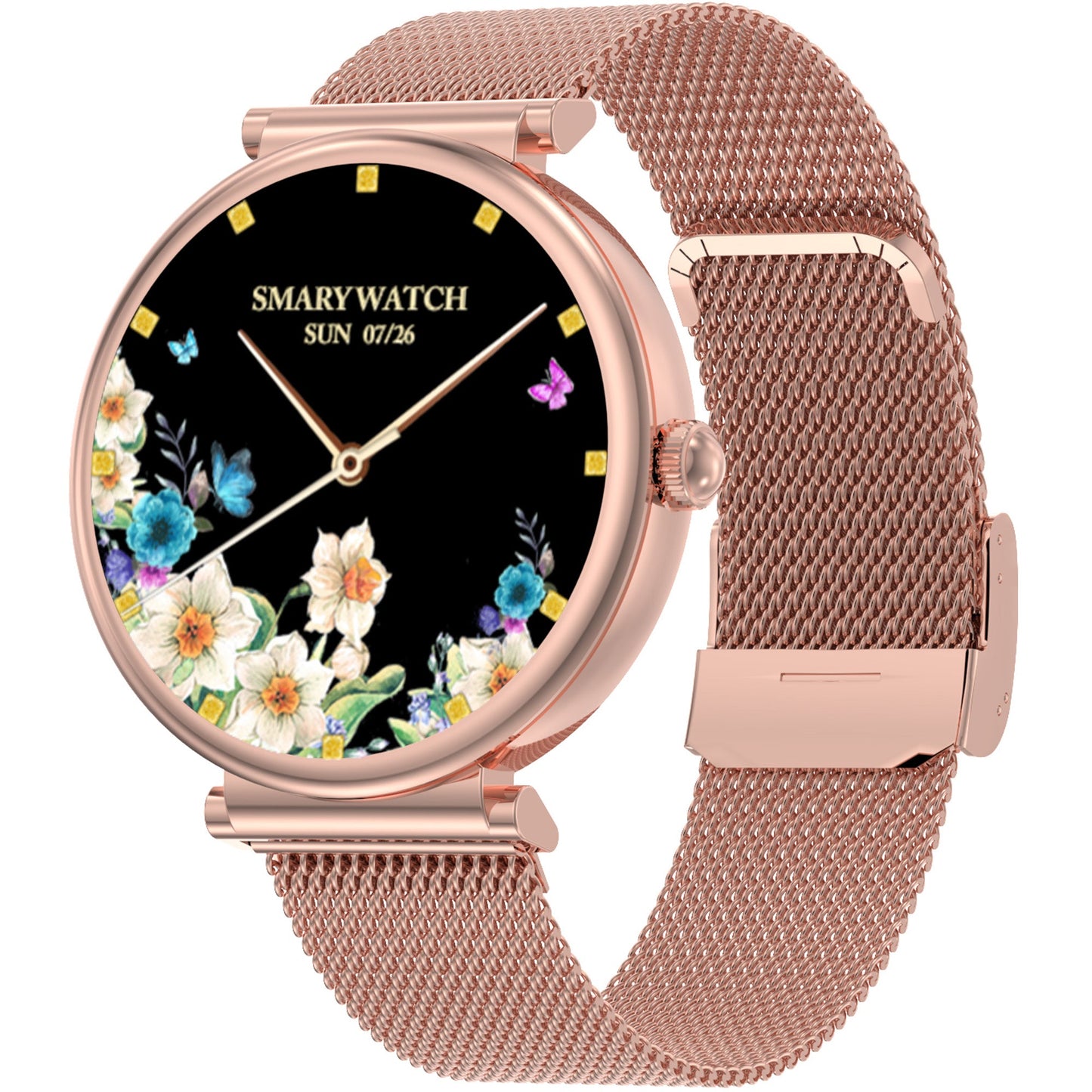 NBX109 Round Fashion Smart Watch for Women