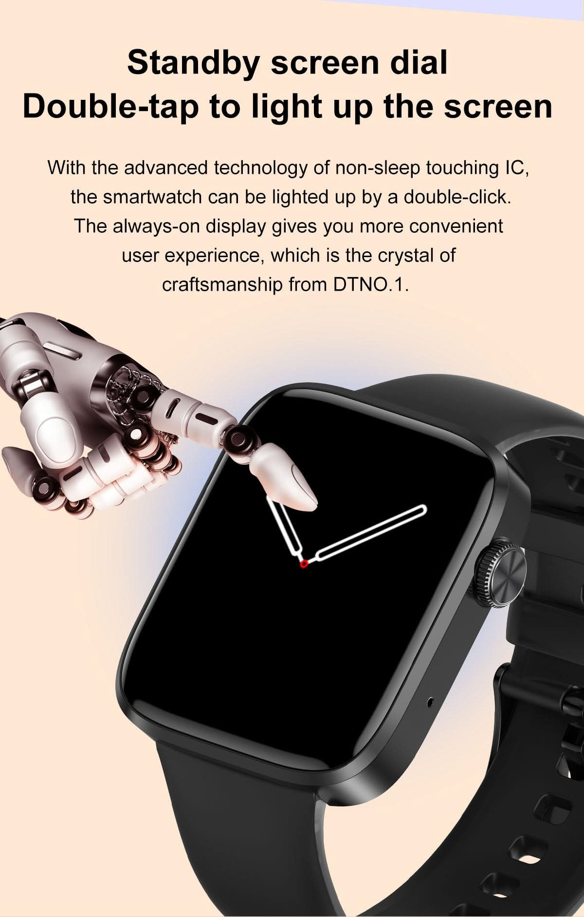 NBX 101 Smart Watch-Shenzhen NBX Technology Co.,Ltd--nbxstore--apple smart watch-best smart watch-IP68-DT Smart Watch