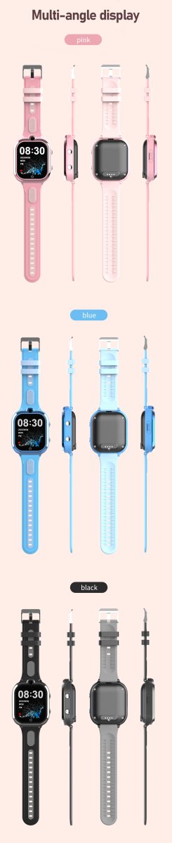 NBX DF97 Kids Smart Watch - Shenzhen NBX Technology Co.,Ltd - Kids Smart Watch - DF97 Kids GPS Smartwatch multi angle display