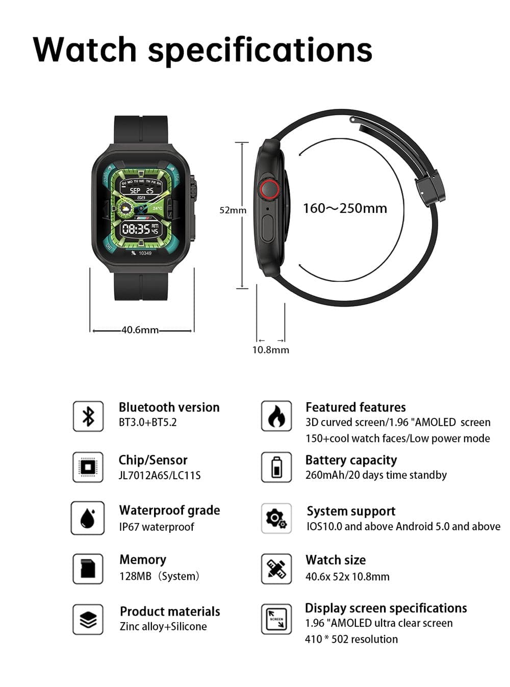 NBX OA88-Shenzhen NBX Technology Co.,Ltd--nbxstore-AMOLED-Android-apple smart watch-nbxstore-14