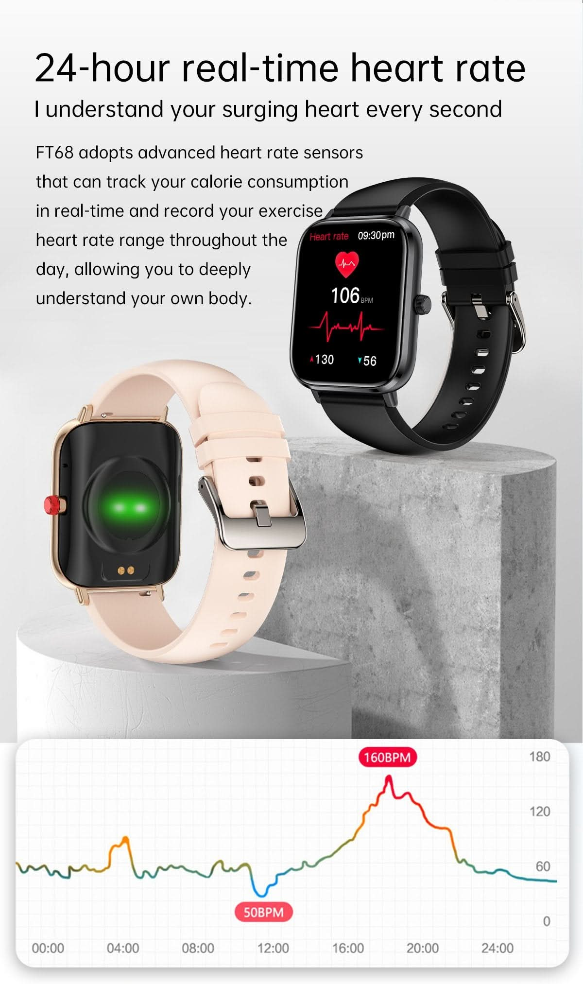 NBX TF68 Ultra Thin Smart Watch-Shenzhen NBX Technology Co.,Ltd--nbxstore--AMOLED-Android-apple smart watch-Smart Watch