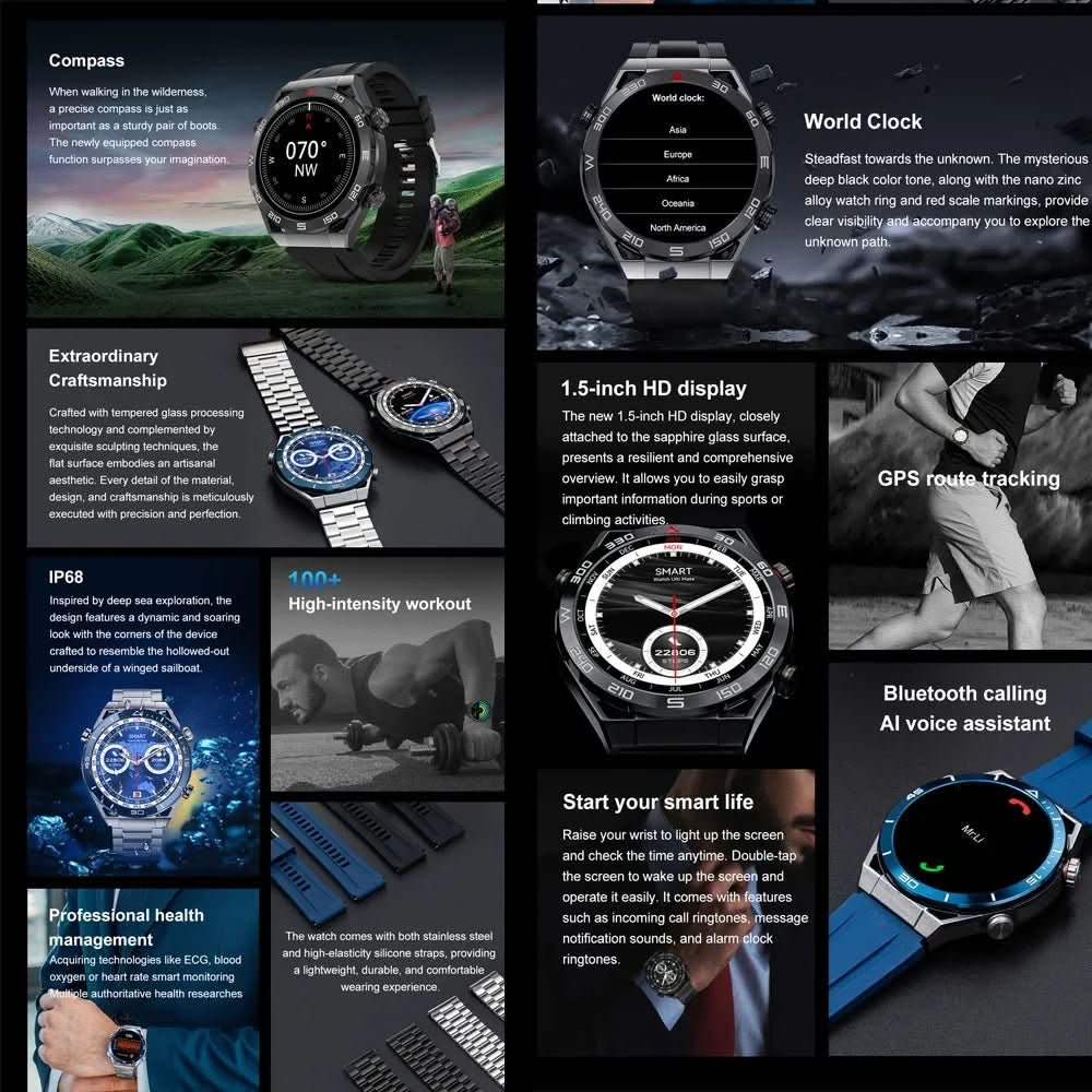 NBX Ultra Mate - Shenzhen NBX Technology Co.,Ltd--nbxstore--Android-apple smart watch-best smart watch--DT Smart Watch