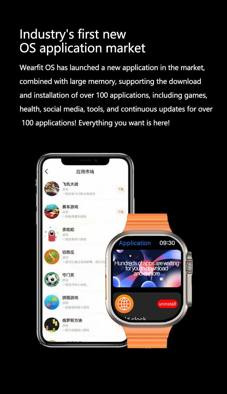 NBX V9 Ultra2 AI Smart Watch-Shenzhen NBX Technology Co.,Ltd--nbxstore--apple smart watch-best smart watch-IOS-Funost