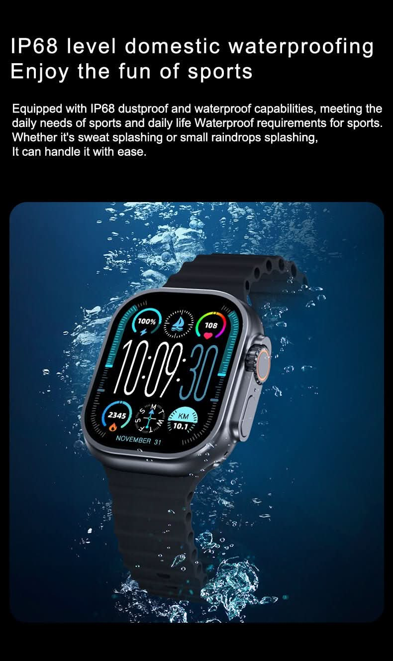 NBX V9 Ultra2 AI Smart Watch-Shenzhen NBX Technology Co.,Ltd--nbxstore--apple smart watch-best smart watch-IOS-Funost