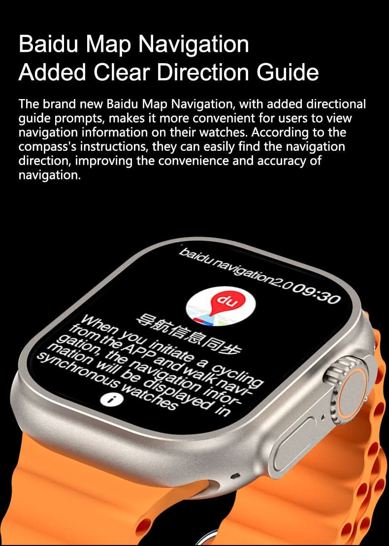 NBX V9 Ultra2 AI Smart Watch-Shenzhen NBX Technology Co.,Ltd--nbxstore--apple smart watch-best smart watch-IOS-Funost