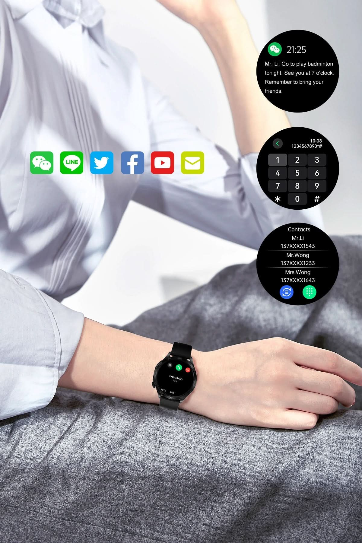 NBX5 Mate-Shenzhen NBX Technology Co.,Ltd--nbxstore--apple smart watch-best smart watch-IP68-DT Smart Watch