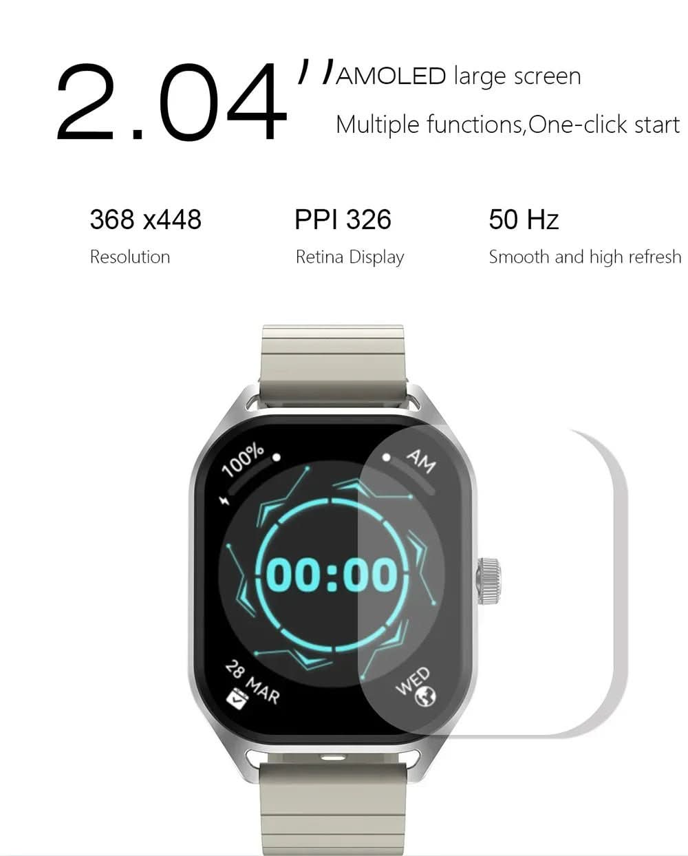 NBX99 Amoled Smart Watch - Shenzhen NBX Technology Co.,Ltd--nbxstore--AMOLED-Android-apple smart watch-DT Smart Watch